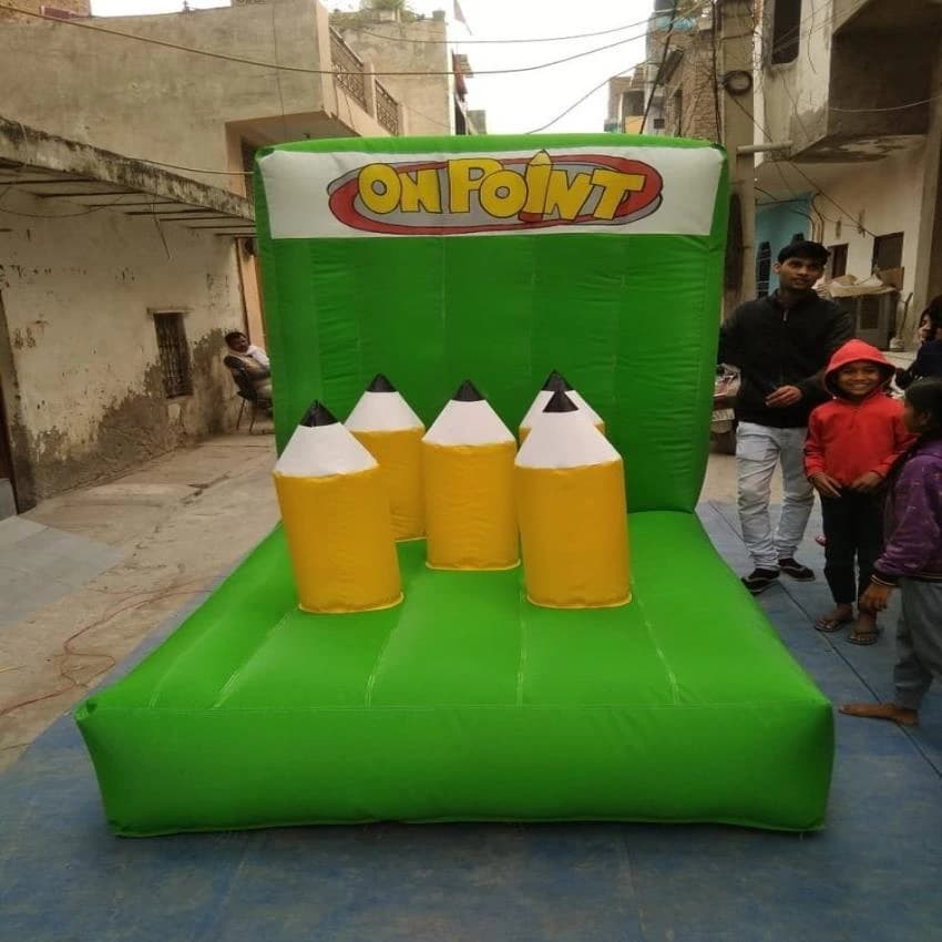 Green SKF Carnival Game Stalls