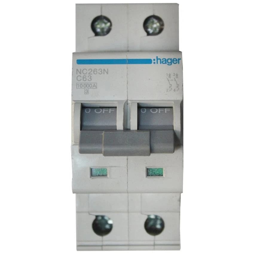 Custom electrical Miniature Circuit Breaker MCBs, Making Capacity: custom