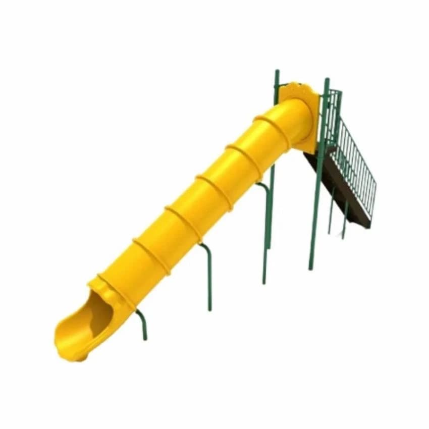 Multicolor FRP Tube Slide For Playground Equipment