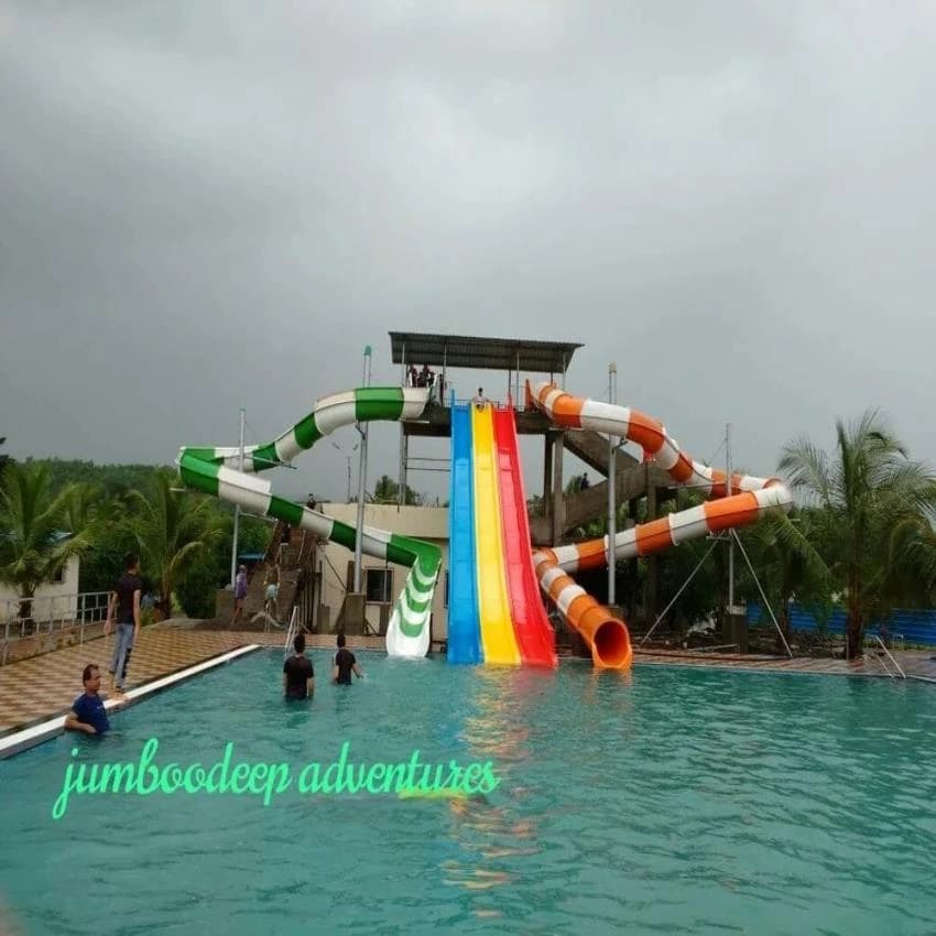 FRP(fibre reenforced plastic) Multicolor Water Park Slides Pool Filters