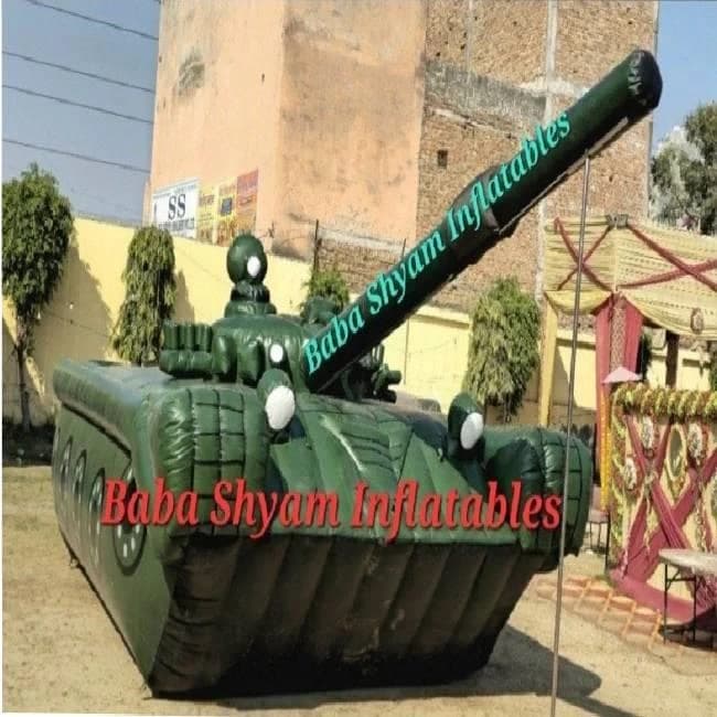 Inflatable Army Artillery Guns
