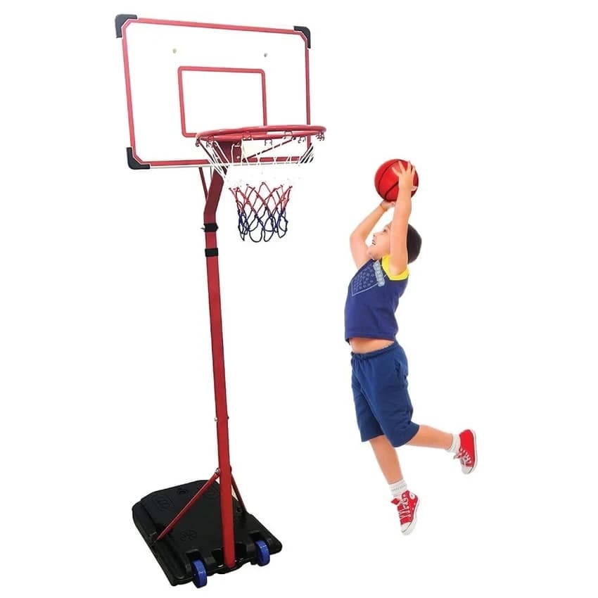 Metal Adjustable Basketball Stand 8.5ft., Child Age Group: 7-10 Yrs