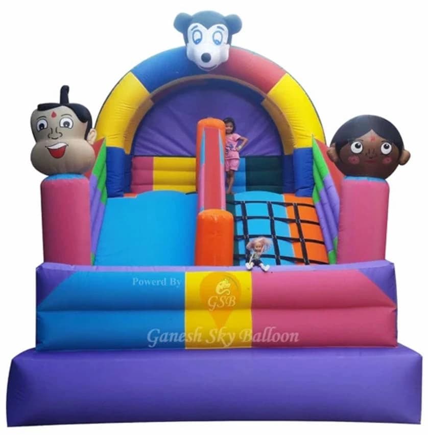 Mix pvc Jumping Castles Bouncies, Size/Dimension: 9x12 Feet