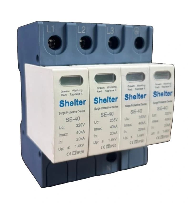 Shelter Type 3 AC SPD 320V Surge Protection Device (40 kA)