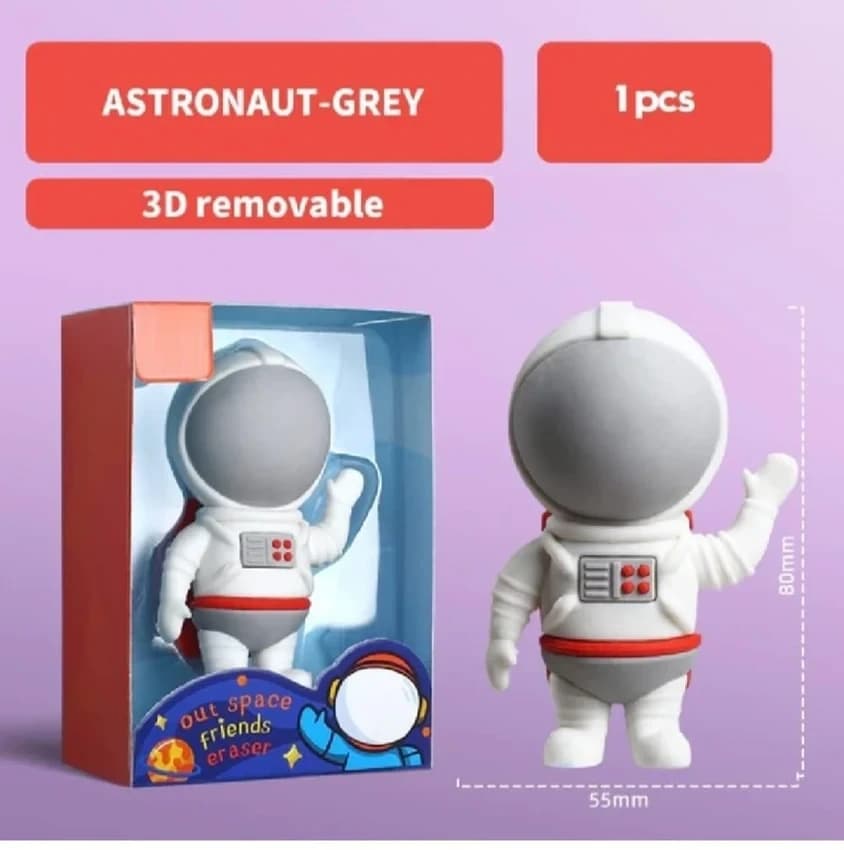 Unisex Astronaut Rubber Toy, Child Age Group: 4-6 Yrs