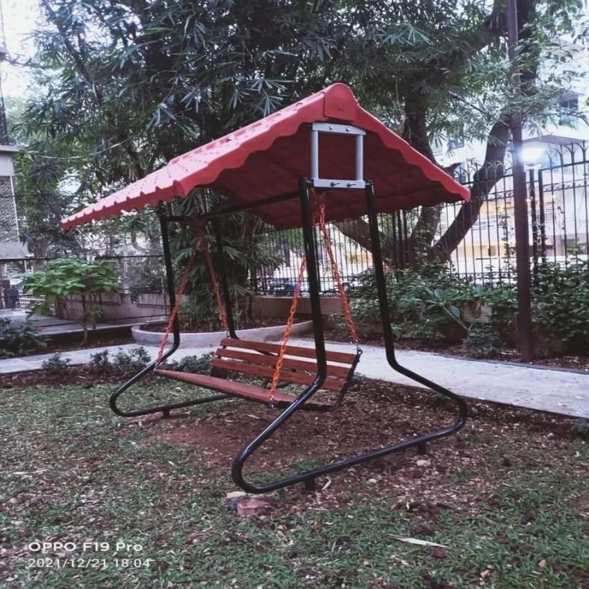 Metal Garden Family Swings