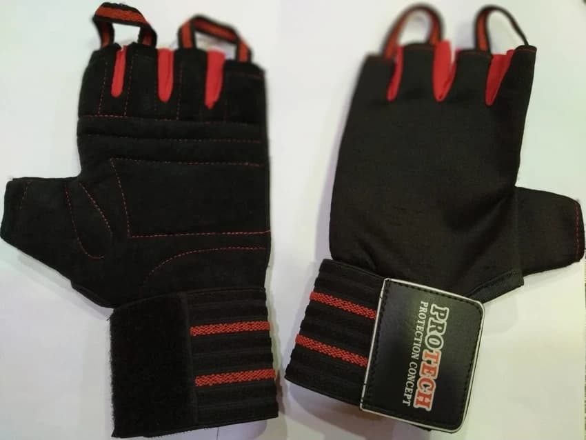 Protect Blue,Black Gym Fitness Gloves