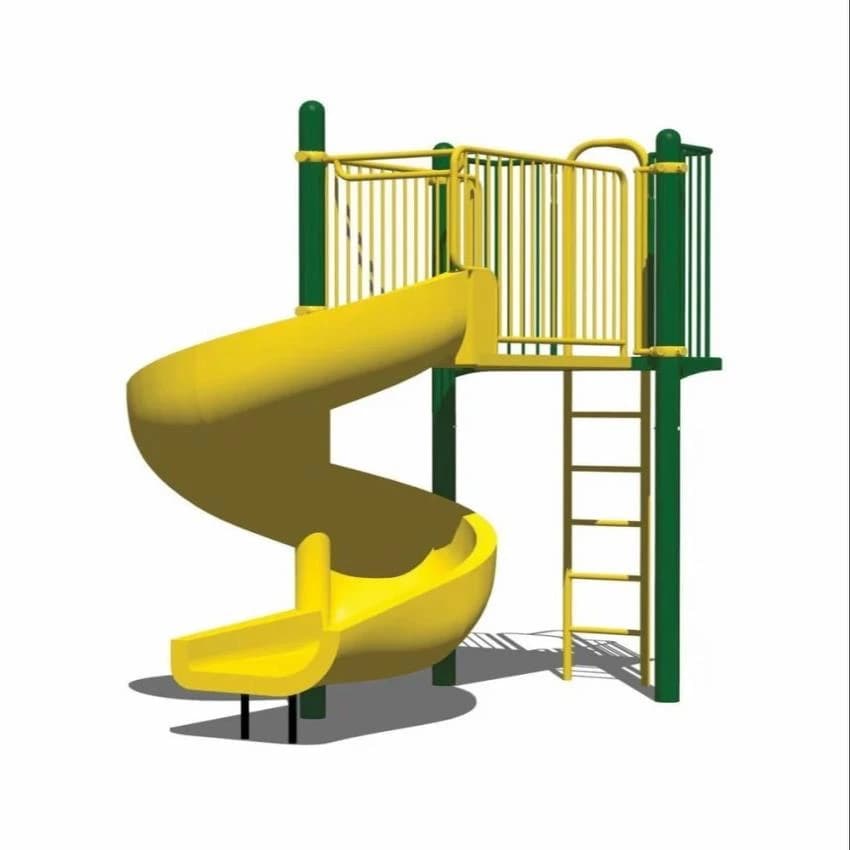 FRP Kids Spiral Slide