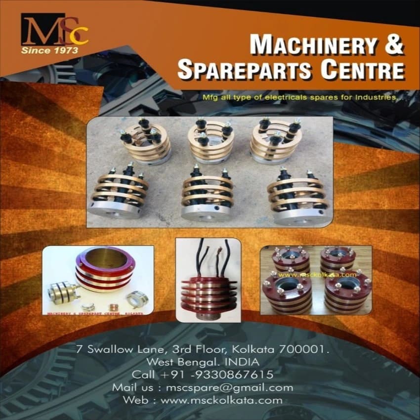 Msckolkata Slip-Ring Cable Reeling Drum Make Elektromag