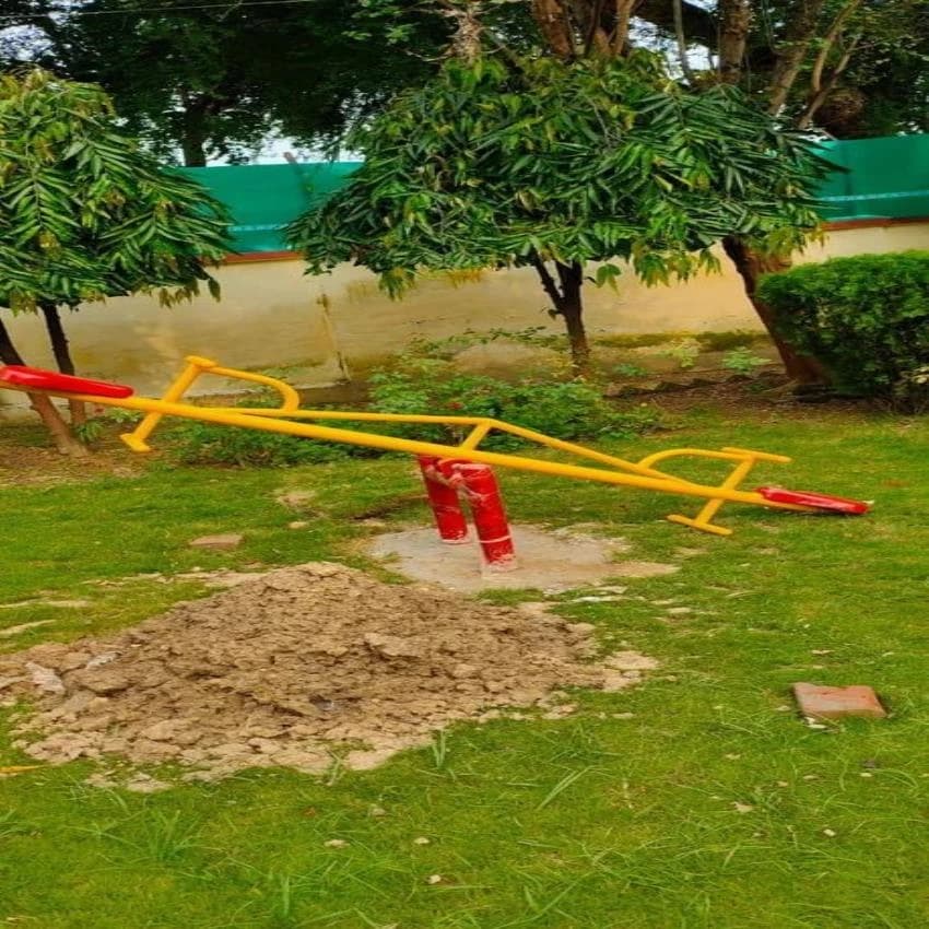 Iron 2 Seater Playground sea saw, in Outdoor, Size: 1 .5 Fit X 8 Fit X2 Fit