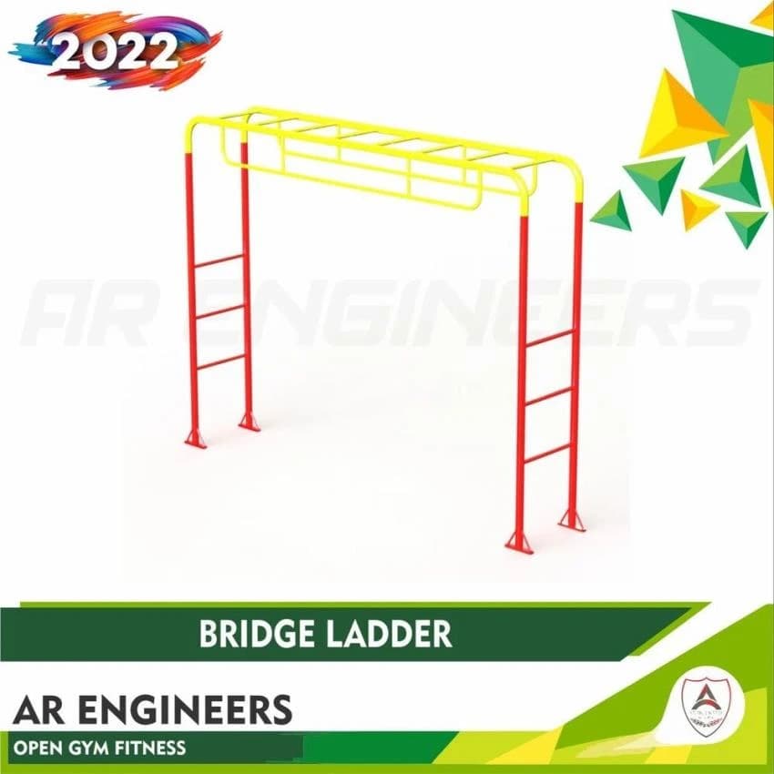 Outdoor GI Iron Monkey Bar Climber, Size: Xxxx