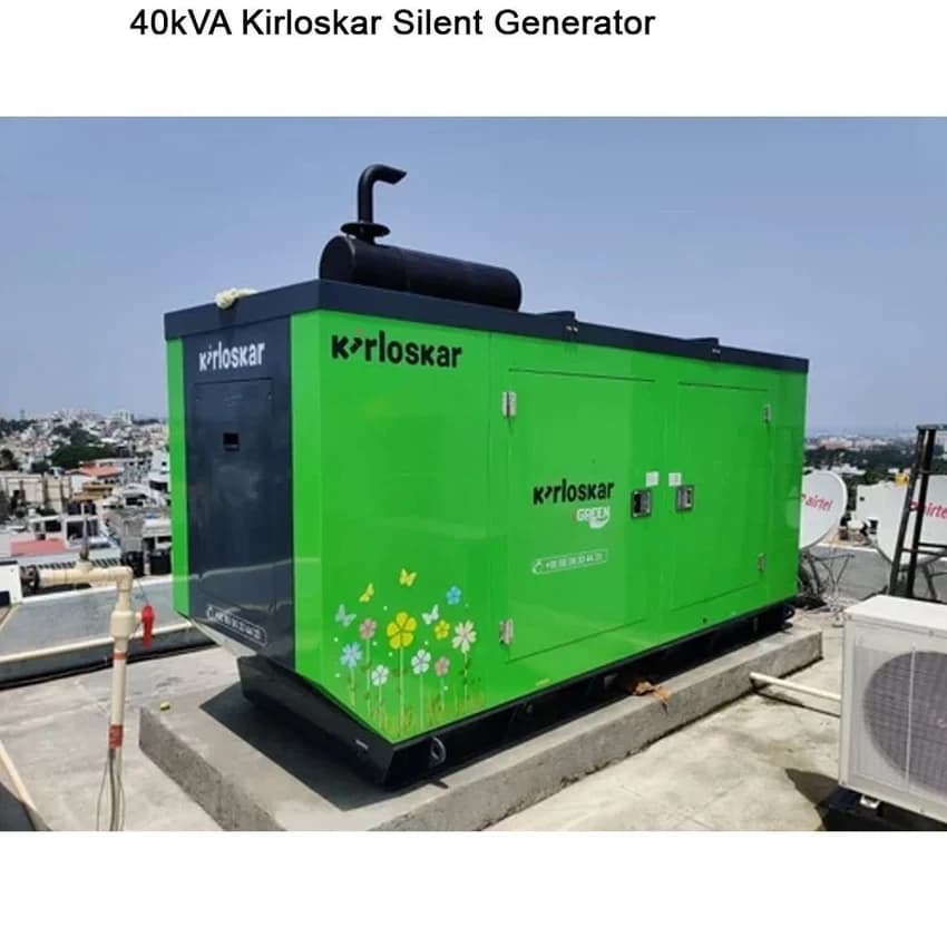 Diesel KIRLOSKAR 20 KVA THREE PHASE SILENT GENSETS