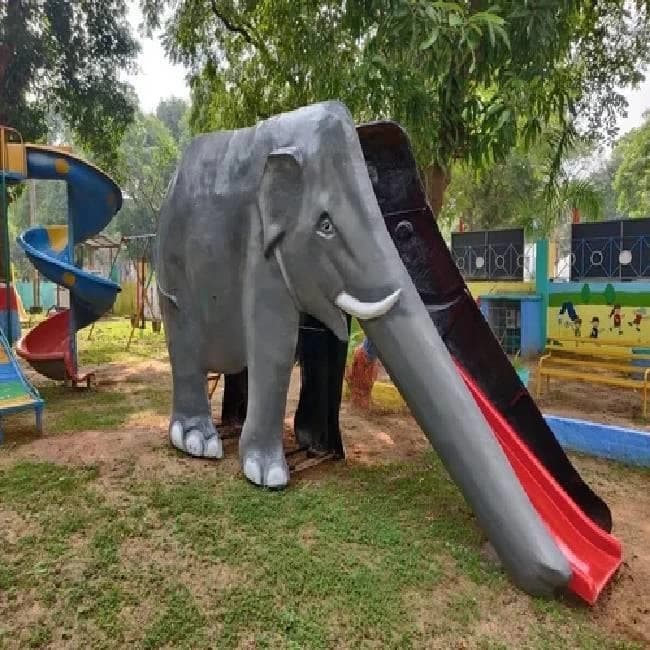 9 ft Elephant Slide