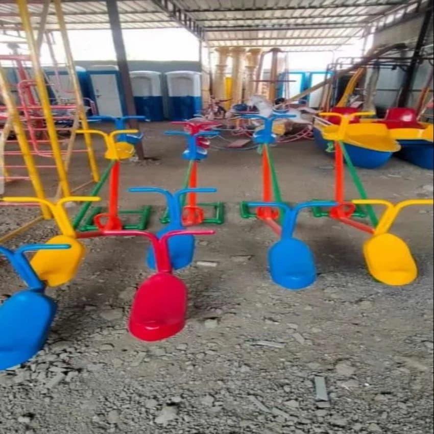 Mild Steel 2 Seater Outdoor Playground Seesaw, Size: 8 Ft