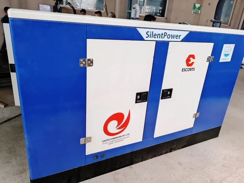 Escorts Silent Diesel Generator 58.5 KVA CPCB-IV