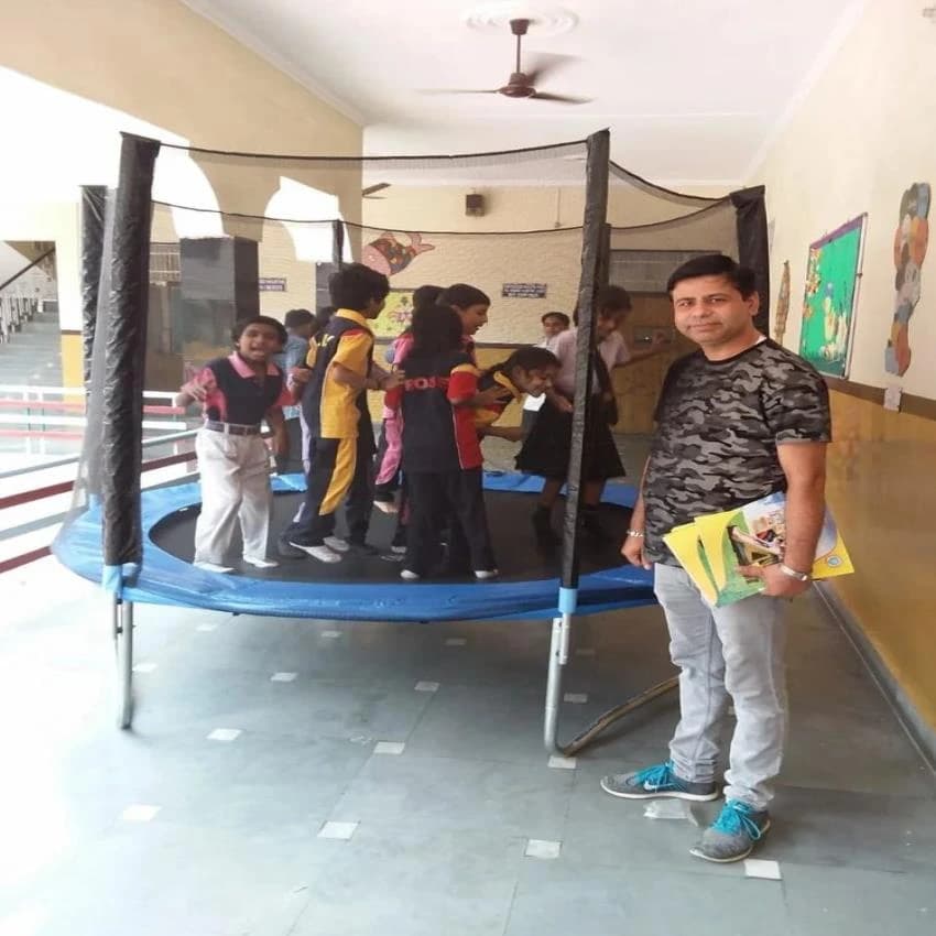 Trampoline, For Play School