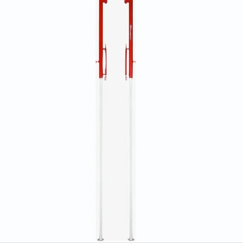 White iron Volleyball Poles