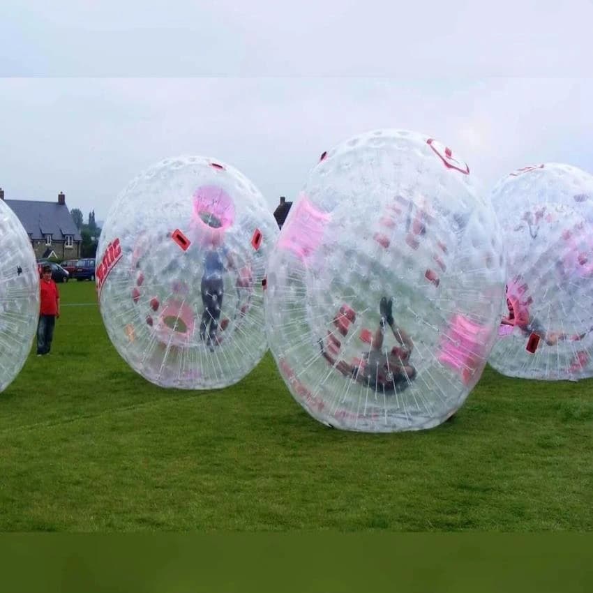 Yellow PVC Zorbing Ball