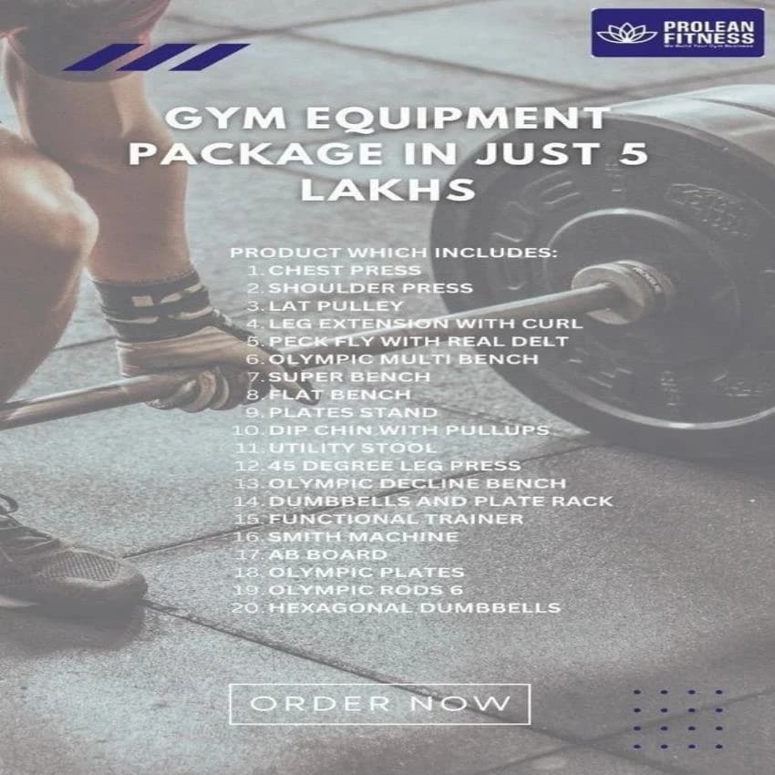 Full Gym Setup Equipment