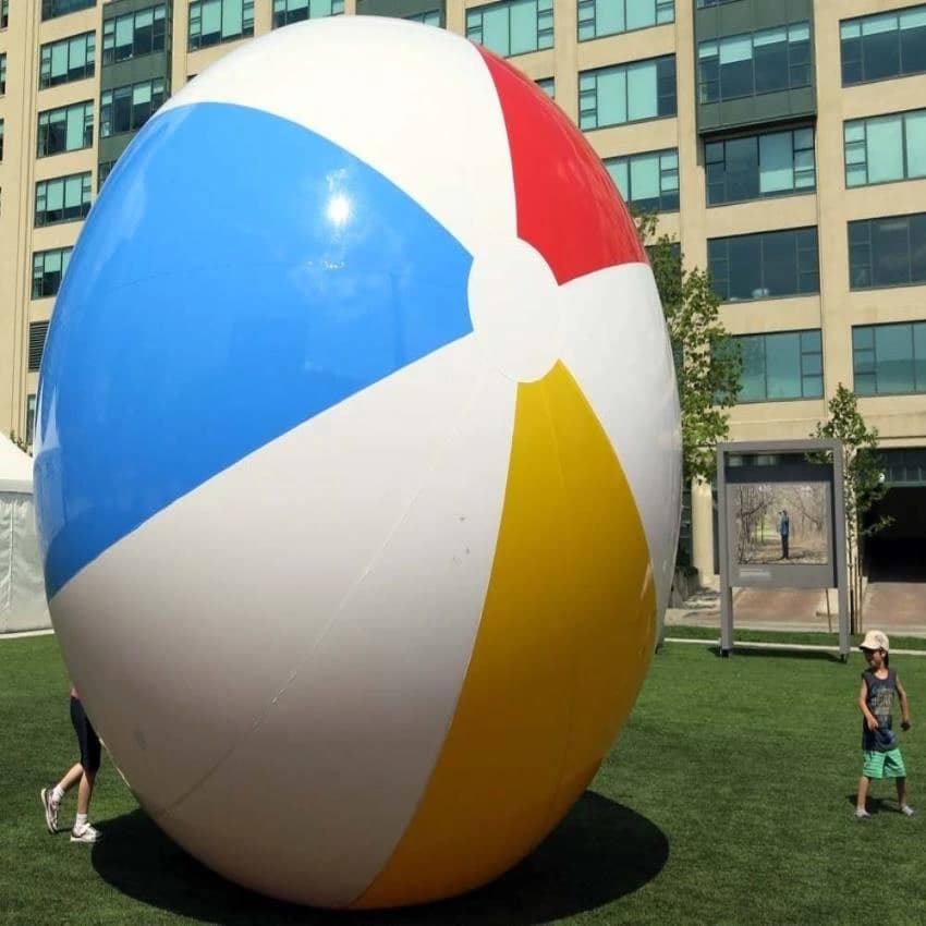 RS Plastic Multi Color Big Ball