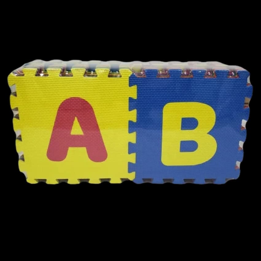 Multicolor Alphabet and numerical mat