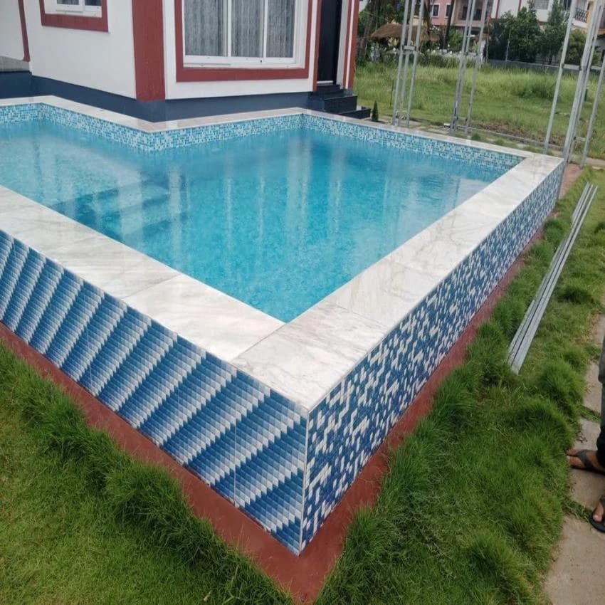 Concrete swimming pools, For Residential, 4ft