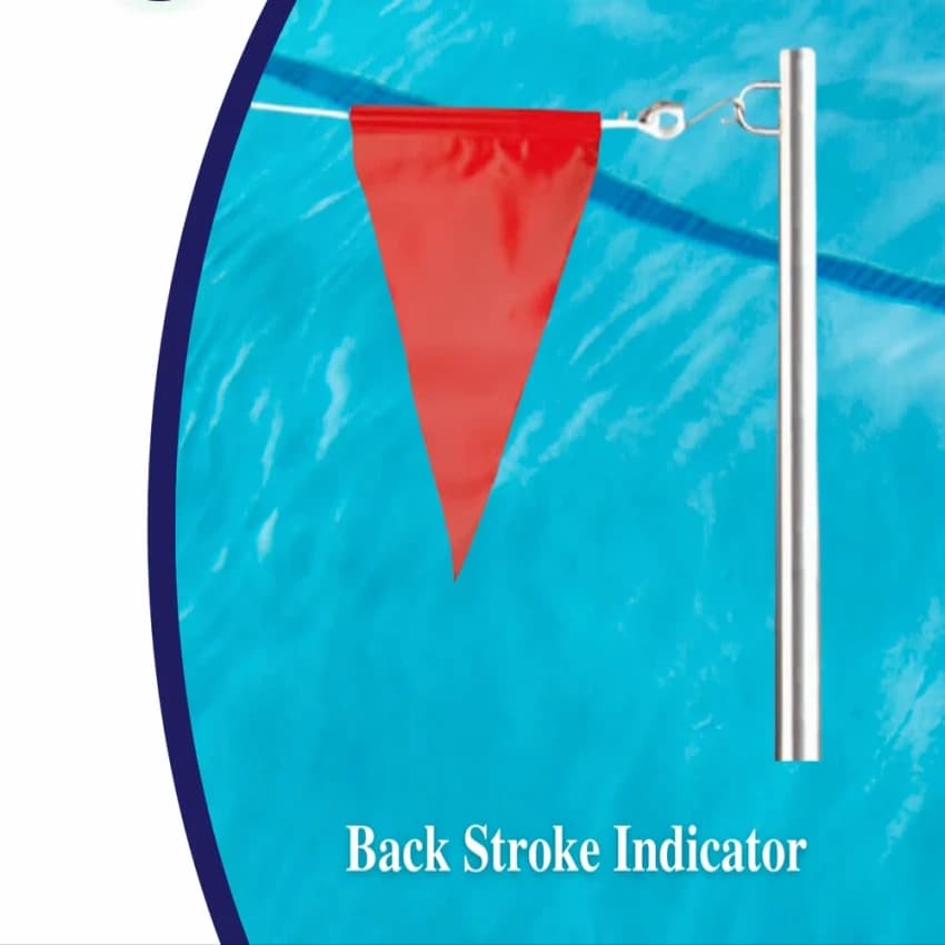 FRP Red Back Stroke Turn Indicators, For Swimming Pool