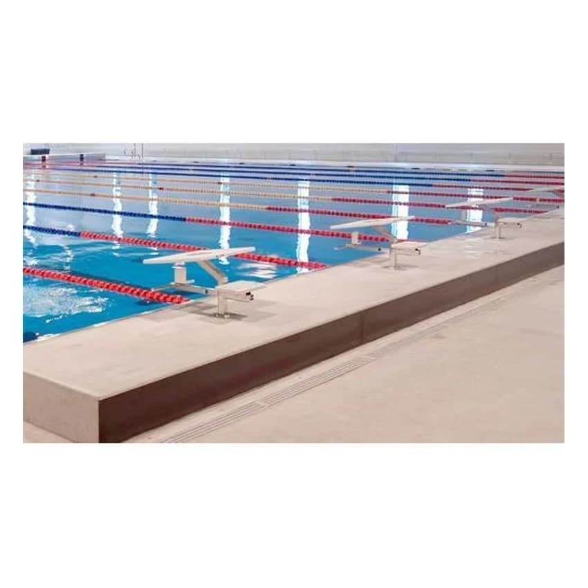 Red And Blue Plastic Swimming Pool Lane Divider