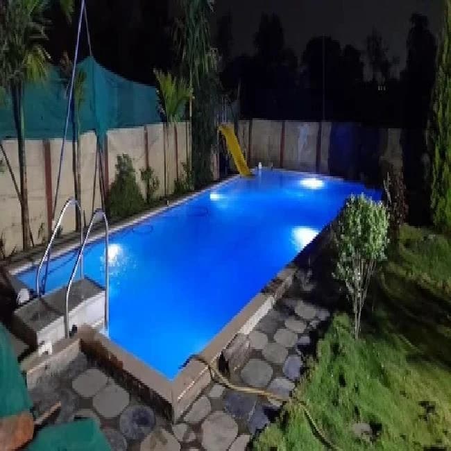 Ready to use swimming pool