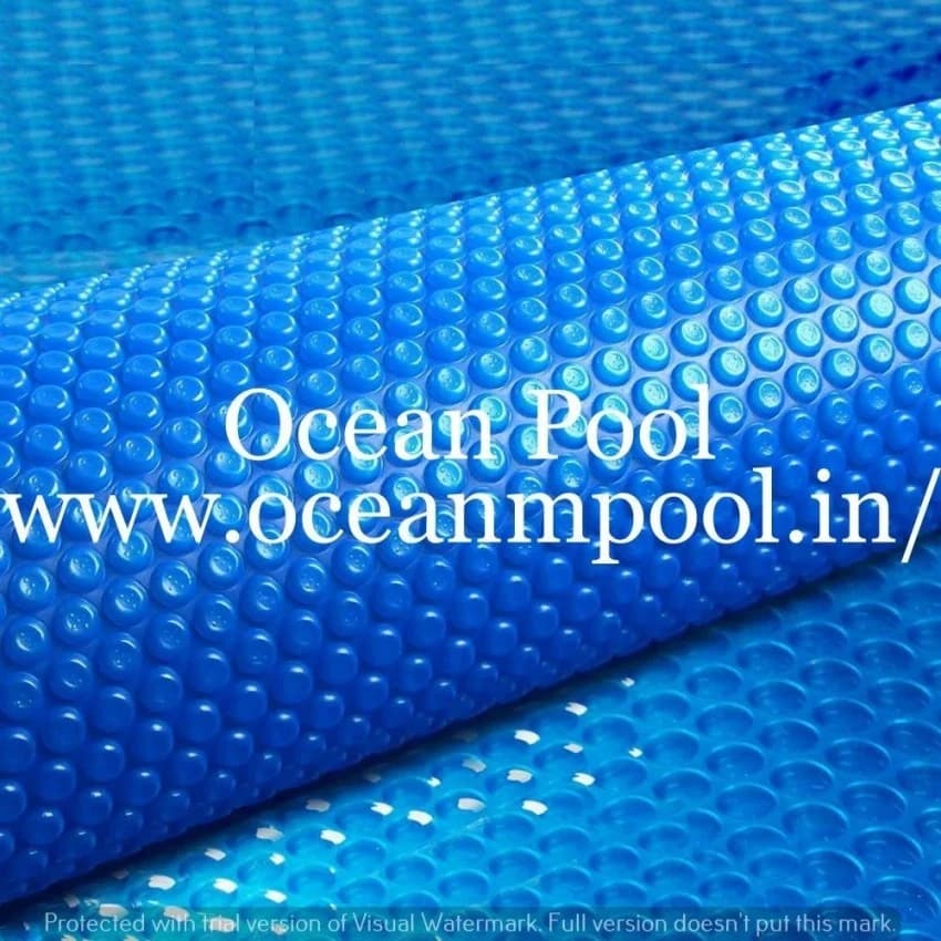 Blue Nylon Swimming Pool Cover