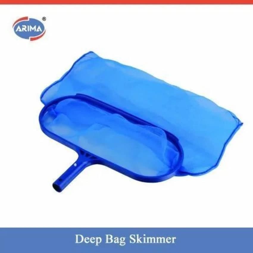 Lyxar Blue Deep Bag Skimmer, For Pool Cleaning