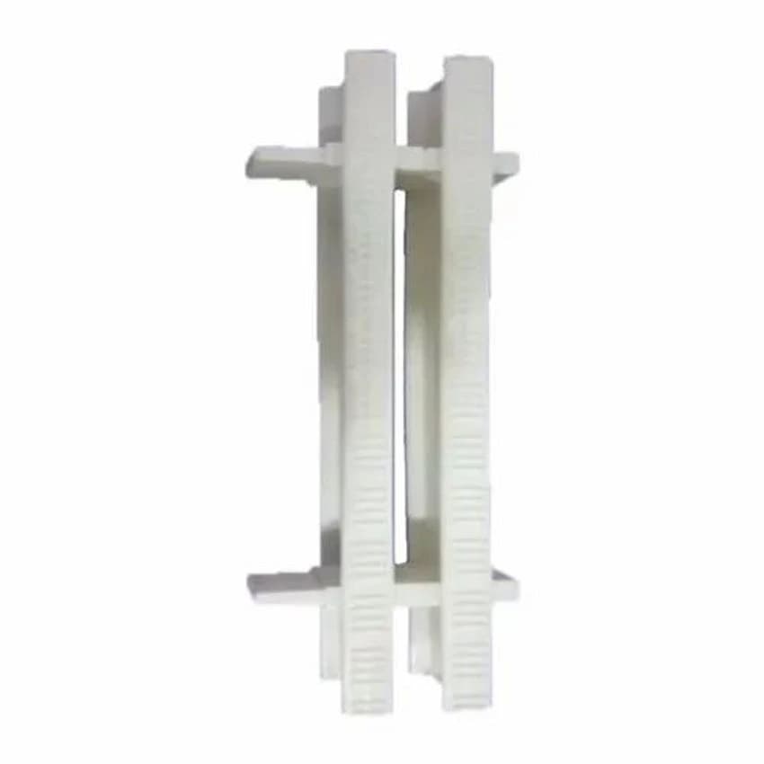 White Two Pin Swimming Pool Gratings