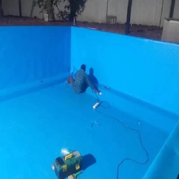 PVC Prefabricated Pool liner fixing, For Cleaning Purpose