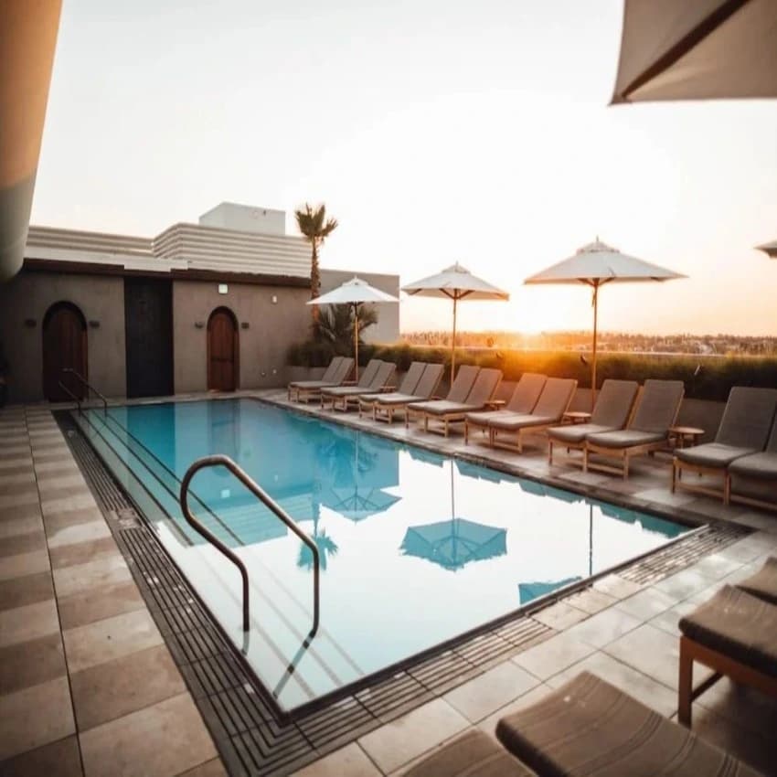 Stainless Steel Swimming Pool Ladders, For Catch Floating Debris