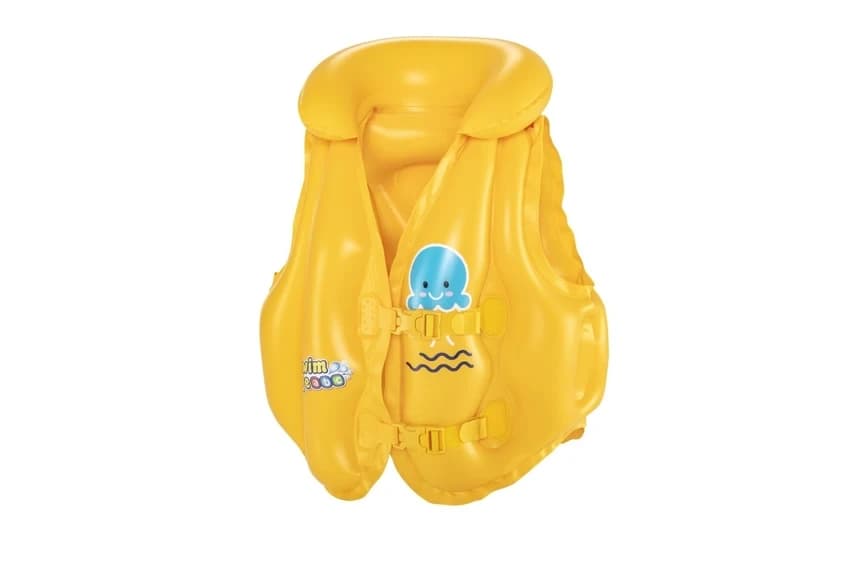 PVC Yellow 32034 Swim SafeTM 20"" X 18"" KIDS Swim Vest, For Pool Cleaning