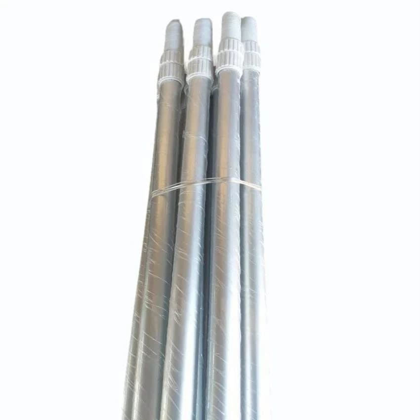 Silver Aluminium Swimming Pool Telescopic Pole