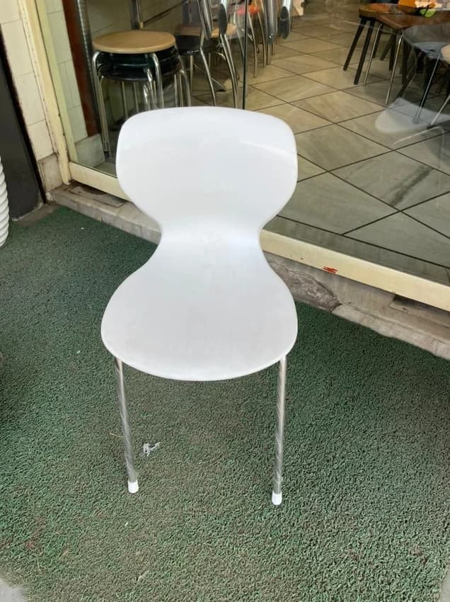 Steel Frame Cafe Chair