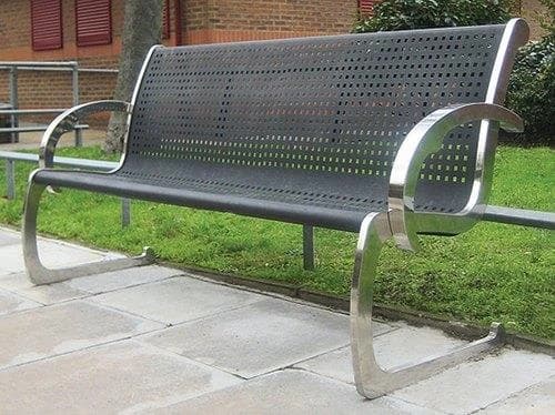 Metal Non Rotatable Stainless Steel Chairs and Seat, Seating Capacity: Upto 10 People