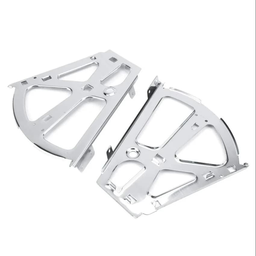 Silver Iron Shoe Rack Fittings