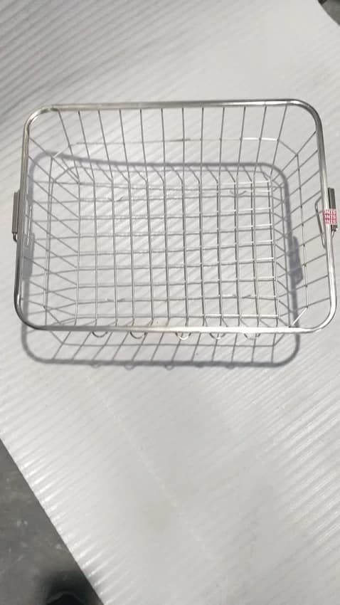Rectangular Sintage Round Stainless Steel Tokra