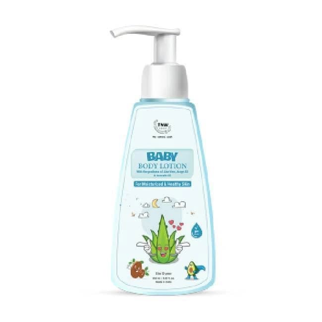 TNW – The Natural Wash Moisturizing Baby Body Lotion for Soft Skin with Avocado & Calendula