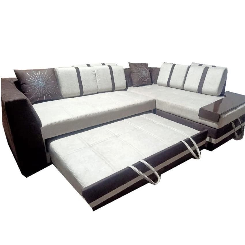 5 Seater Wooden Sofa Cum Bed, For Home