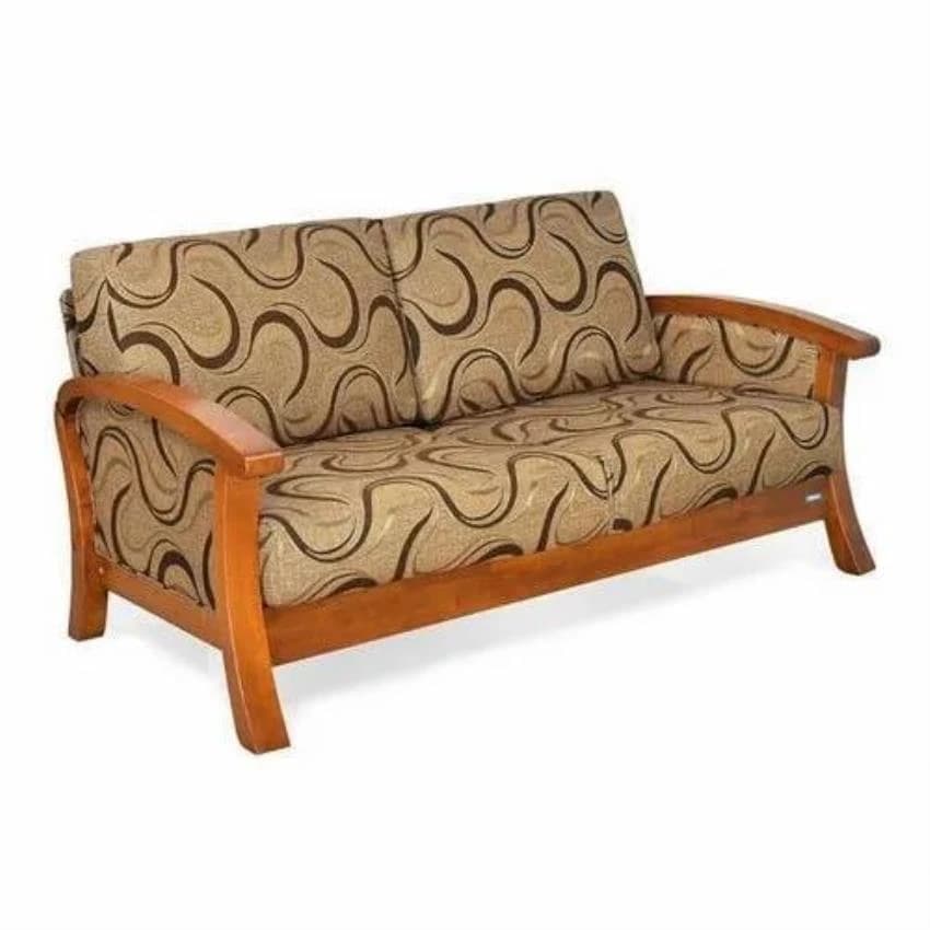 Brown Wooden Sofa