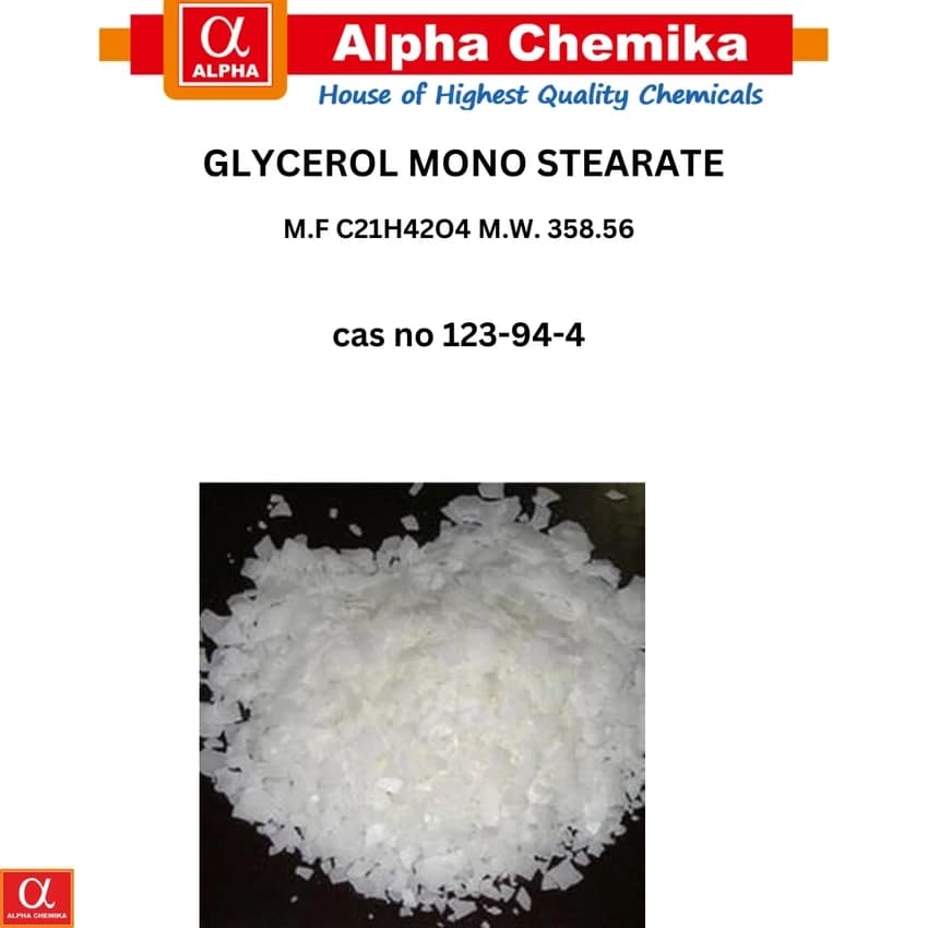 Glycerol Mono Stearate, Grade Standard: Chemical Grade