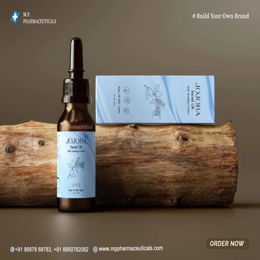 Jojoba oil +Rosehip extract face oil Third Party Manufacturing/Private Labeling