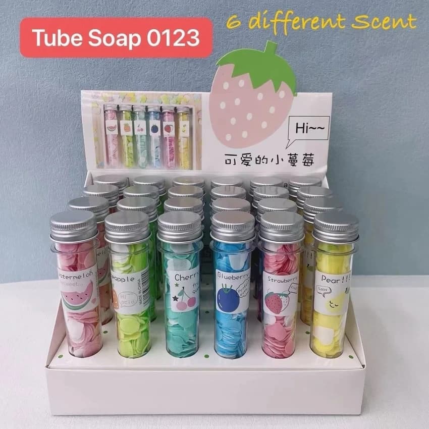 Tube Paper Soap