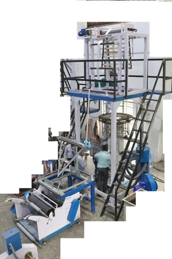 Innsale teknik Plastic Garbag Bag Extrusion Machine, Capacity: Cstomized