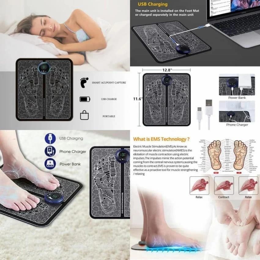 Vibrating Mechanical Ems Foot Massager