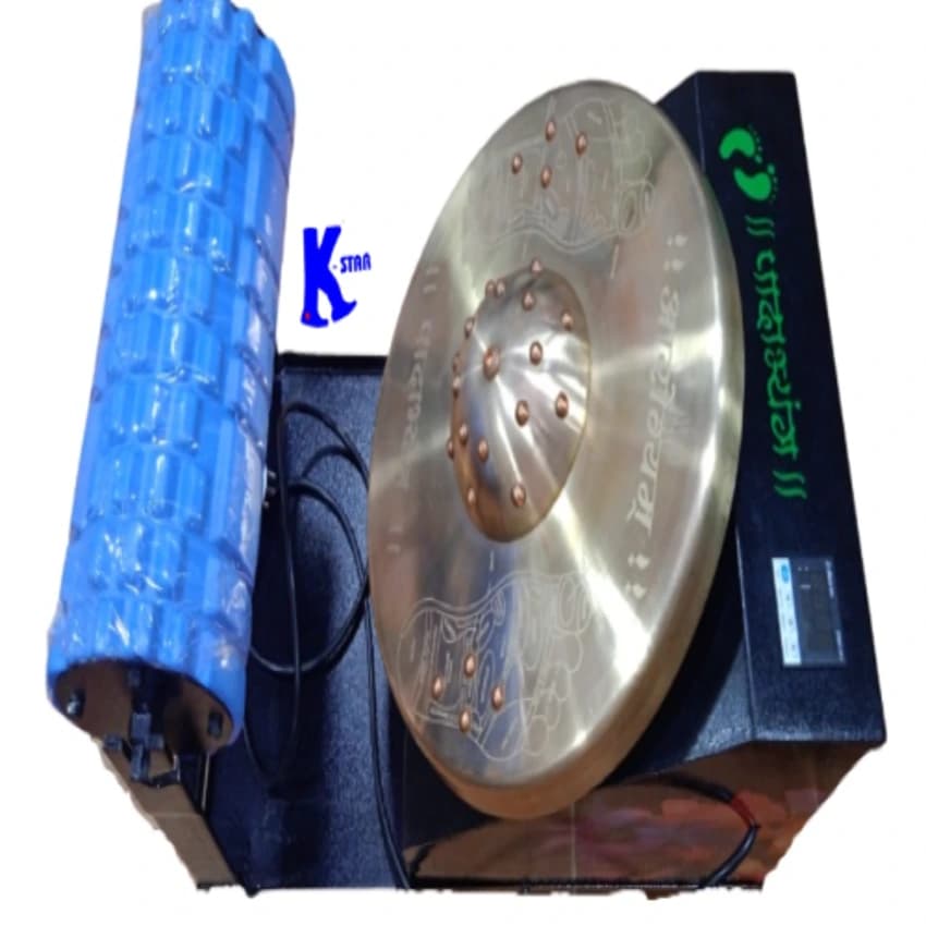 Mechanical Relax KSTAR Kansa Thali Rolling Foot Massager