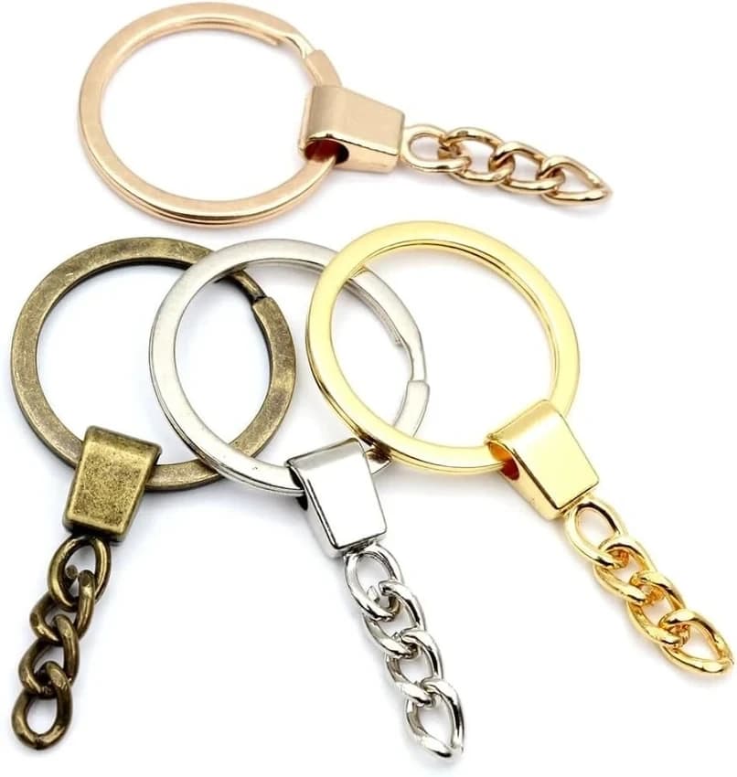 Stainless Steel Keychain Ring